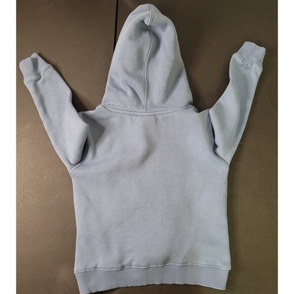 Champion size 5 boys 2 piece outfit pullover hoodie and jogger sweatpants blue - Picture 3 of 9